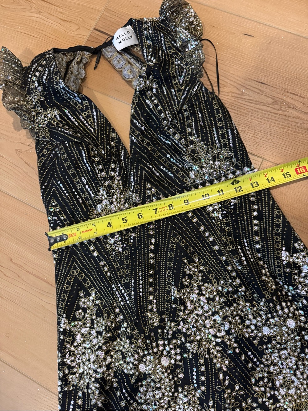 Hello Molly match me dress in black size M - Picture 7 of 8